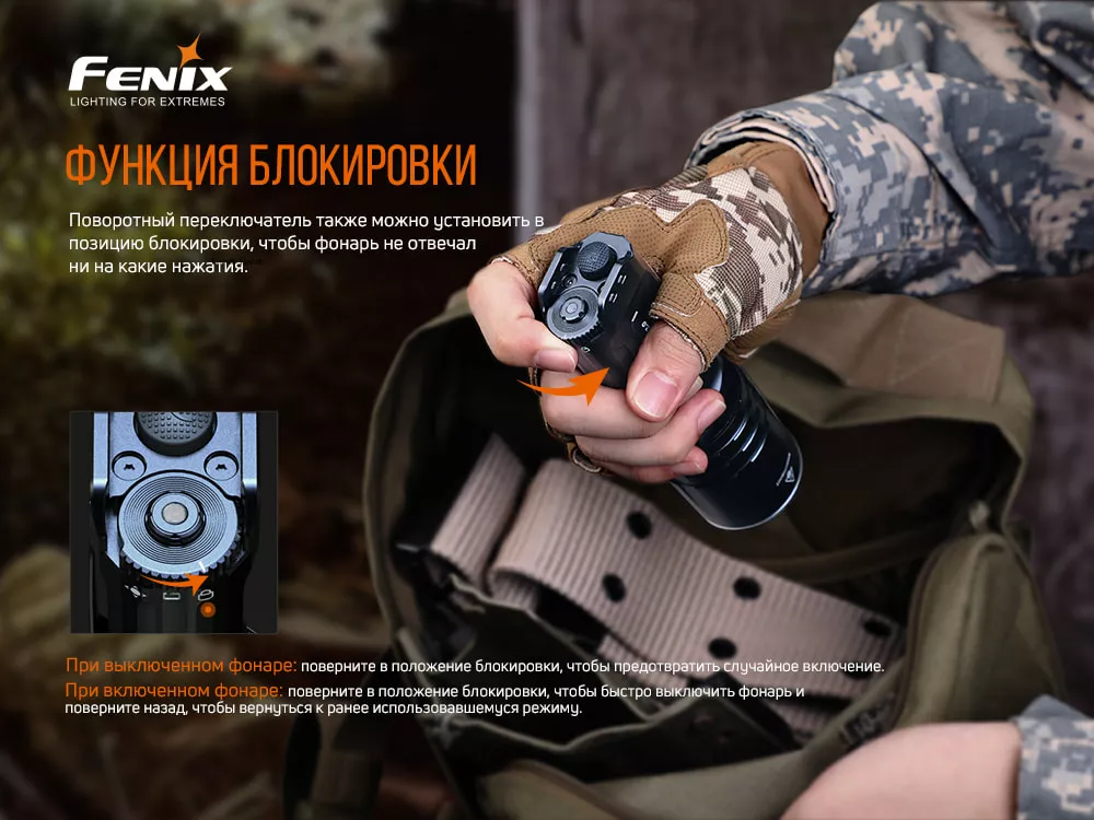 Ліхтарик акумуляторний Fenix TK35UE V2.0 2021 (TK35UEV20) (2x18650) - фото 13