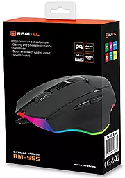 Комп'ютерна мишка REAL-EL RM-555 Black (EL123200032) - мініатюра 7