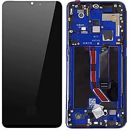 Дисплей Realme X2 Pro с тачскрином и рамкой, оригинал, Blue - фото Дисплей Realme X2 Pro с тачскрином и рамкой, оригинал, Blue