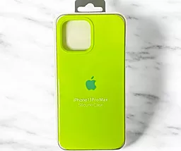Чохол Silicone Case Full для Apple iPhone 13 Pro Max Fluorescent green - мініатюра 2 Чохол Silicone Case Full для Apple iPhone 13 Pro Max Fluorescent green - мініатюра 2