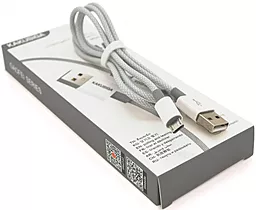 USB Кабель iKaku KSC-723 12W 2.4A micro USB Cable Gray