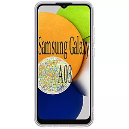 Чехол BeCover для Samsung Galaxy A03  Transparancy (707442) - миниатюра 2