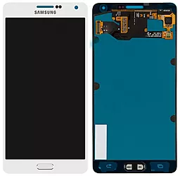 Дисплей Samsung Galaxy A7 A700 2015 з тачскріном, оригінал, White