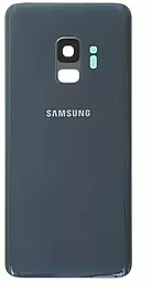 Задняя крышка корпуса Samsung G960F Galaxy S9  со стеклом камеры Titanium Gray