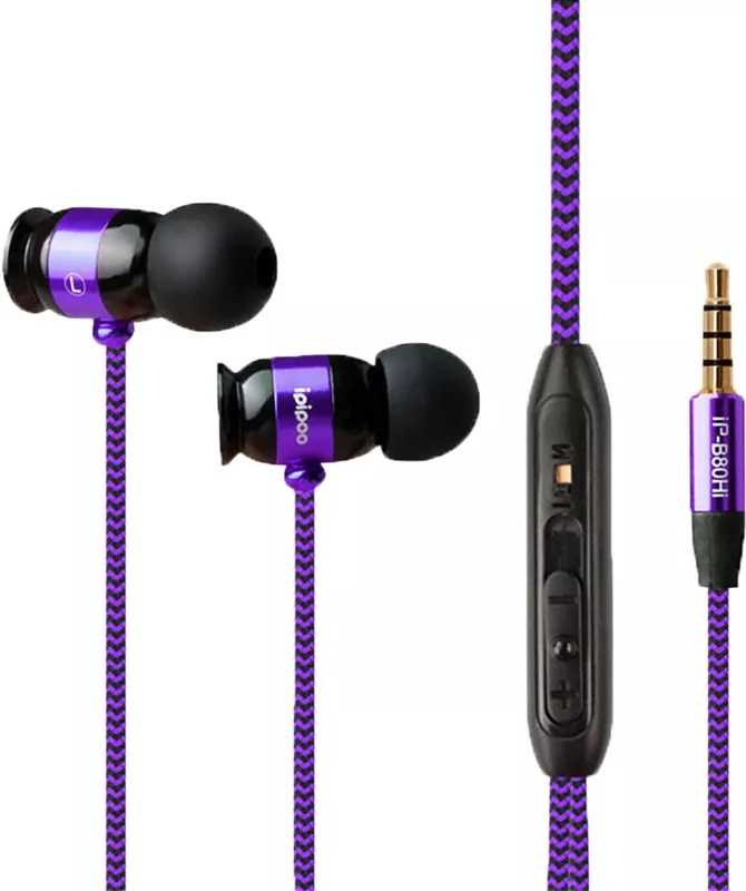 Наушники Ipipoo IP-B80hi Purple - фото 1