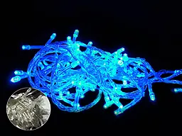 Гірлянда Merry Christmas LED 400 B-1 нитка 20 метрів Синій