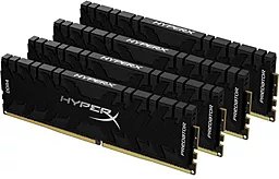 Оперативная память Kingston HyperX Predator DDR4 4x16GB 3600 MHz (HX436C17PB3K4/64)
