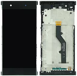 Дисплей Sony Xperia XA1 Plus (G3412, G3416, G3421, G3423, G3426) с тачскрином и рамкой, Black