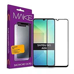Защитное стекло MAKE для Samsung Galaxy A06 (MGF-SA06) - фото Защитное стекло MAKE для Samsung Galaxy A06 (MGF-SA06)