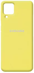 Чехол Epik Silicone Cover Full Protective (AA) Samsung A125 Galaxy A12 Yellow