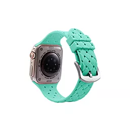 Сменный ремешок для умных часов Apple Watch Grid Weave 42/44/45/49mm Mint