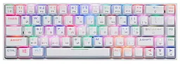 Клавиатура 2E Gaming KG380UWT-BL RGB Gateron Blue Switch (2E-KG380UWT-BL) White