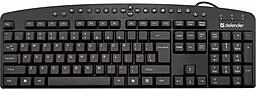 Клавиатура Defender Atlas HB-450 RU (45450) Black - фото Клавиатура Defender Atlas HB-450 RU (45450) Black