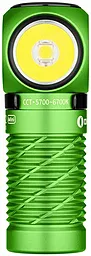 Ліхтарик акумуляторний Olight Perun 2 Mini (1x16340) Lime Green - фото Ліхтарик акумуляторний Olight Perun 2 Mini (1x16340) Lime Green