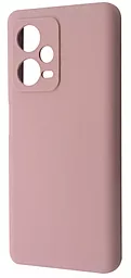 Чохол Wave Full Silicone Cover для Xiaomi Redmi Note 12 Pro Plus Pink Sand