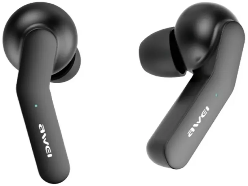 Навушники Awei T10C Black - фото 1