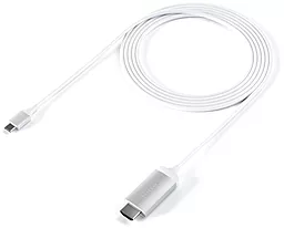 Відеокабель Type-C to 4K HDMI Cable Silver (ST-CHDMIS) Satechi - мініатюра 5