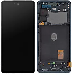 Дисплей Samsung Galaxy S20 FE G780, S20 FE G781 5G з тачскріном і рамкою, (OLED), Blue