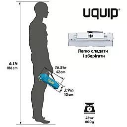 Стол Uquip Handy Silver (244110) - миниатюра 4 Стол Uquip Handy Silver (244110) - миниатюра 4