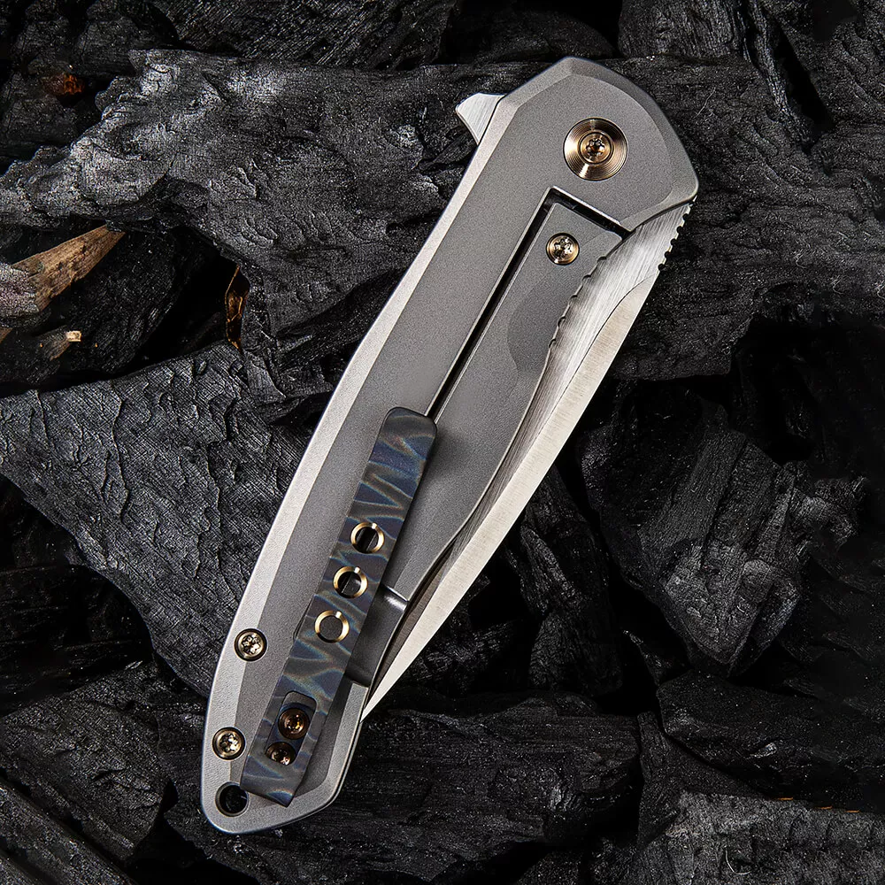Ніж Weknife Kitefin 2001H Silver - фото 6