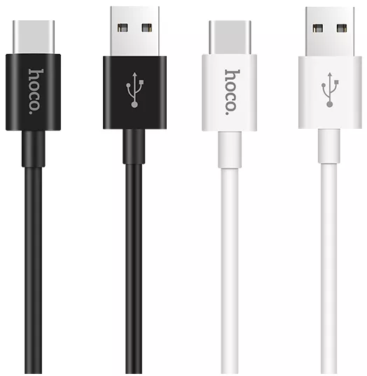 Кабель Hoco X23 Skilled USB-A - Type-C 12w 2.4a 1м cable White - фото 5