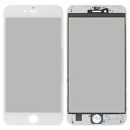 Корпусне скло дисплея Apple iPhone 6S Plus (з OCA плівкою і поляризаційною плівкою) with frame (original) White - фото Корпусне скло дисплея Apple iPhone 6S Plus (з OCA плівкою і поляризаційною плівкою) with frame (original) White