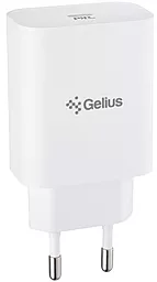 Сетевое зарядное устройство с быстрой зарядкой Gelius GP-HC013 Pro Impulse 30w PD fast charger white