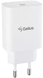 Сетевое зарядное устройство с быстрой зарядкой Gelius GP-HC013 Pro Impulse 30w PD fast charger white - фото Сетевое зарядное устройство с быстрой зарядкой Gelius GP-HC013 Pro Impulse 30w PD fast charger white