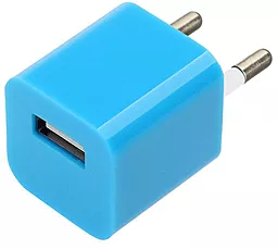Мережевий зарядний пристрій Siyoteam Home Charger Cube Blue