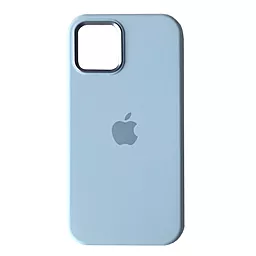 Чехол Silicone Case Full Camera Square Metal Frame for Apple iPhone 11 Lilac