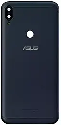 Задняя крышка корпуса Asus ZenFone Max M2 (ZB633KL) со стеклом камеры Black - фото Задняя крышка корпуса Asus ZenFone Max M2 (ZB633KL) со стеклом камеры Black