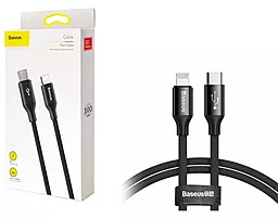 Кабель USB PD Baseus Yiven USB Type-C - Lightning Cable Black (CATLYW-C01) - миниатюра 3