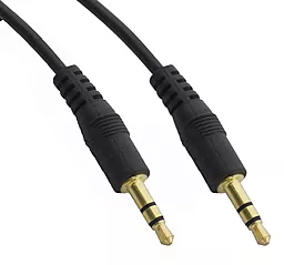 Аудио кабель TCOM AUX mini Jack 3.5mm M/M Cable 2 м чёрный