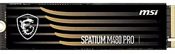 SSD Накопитель MSI Spatium M480 Pro 1 TB (S78-440L1G0-P83) - фото SSD Накопитель MSI Spatium M480 Pro 1 TB (S78-440L1G0-P83)