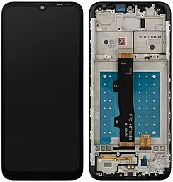 Дисплей Motorola Moto E7 (XT2095) с тачскрином и рамкой, Black - фото Дисплей Motorola Moto E7 (XT2095) с тачскрином и рамкой, Black