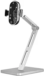 Держатель с зажимом Coteetci SD-22 Desktop Live Cooling Bracket Silver (CS5510-TS) - фото Держатель с зажимом Coteetci SD-22 Desktop Live Cooling Bracket Silver (CS5510-TS)