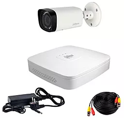 HD-CVI комплект видеонаблюдения из 1-й камеры и видеорегистратора Dahua Technology HDCVI-1W PRO KIT