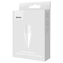 Наконечник для стилуса Baseus Smooth Writing Capacitive Stylus Tips, 2 шт. (SXBC010002) - фото Наконечник для стилуса Baseus Smooth Writing Capacitive Stylus Tips, 2 шт. (SXBC010002)