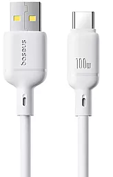 Кабель Baseus Silky Series USB-A - Type-C 100w 5a 2м cable White (P10377703213-01) - фото Кабель Baseus Silky Series USB-A - Type-C 100w 5a 2м cable White (P10377703213-01)