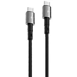 Кабель Proove Silicraft USB Type-C - Type-C 60w 3a 1м Black (CCSC60002201) - фото Кабель Proove Silicraft USB Type-C - Type-C 60w 3a 1м Black (CCSC60002201)