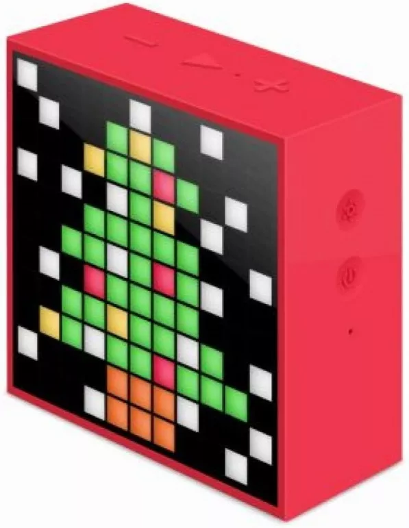 Колонки акустические Divoom Timebox Mini Red - фото 2