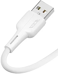 Кабель Ridea RC-M131 Prima USB-A - Lightning 12w 2.4a 1м cable White - миниатюра 4 Кабель Ridea RC-M131 Prima USB-A - Lightning 12w 2.4a 1м cable White - миниатюра 4
