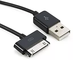 Кабель USB ExtraDigital USB 2.0 to Samsung 30-pin, 1m, 30 AWG, PVC (KBD1643) Black