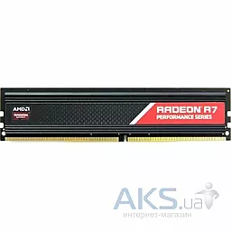 Оперативна пам'ять AMD DDR4 8GB 2133 MHz (R748G2133U2S-U)