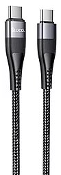 Кабель Hoco U99 Magnetic Vortex USB Type-C - Type-C 100w 5a 2м PD cable Black - фото Кабель Hoco U99 Magnetic Vortex USB Type-C - Type-C 100w 5a 2м PD cable Black