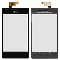 Сенсор (тачскрин) LG Optimus L5 Dual E615 Black - фото Сенсор (тачскрин) LG Optimus L5 Dual E615 Black