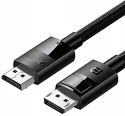 Видеокабель DP114 DisplayPort v1.4 8k 60hz 1m black (80390) Ugreen - фото Видеокабель DP114 DisplayPort v1.4 8k 60hz 1m black (80390) Ugreen