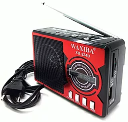 Радиоприемник Waxiba XB-224U Red - миниатюра 2