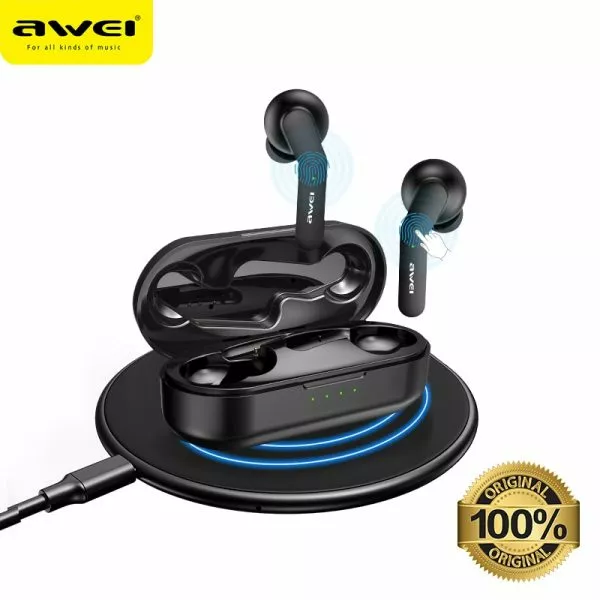 Навушники Awei T10C Black - фото 6