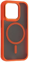 {"ru": "Чехол", "uk": "Чохол"} 1TOUCH New Matte with MagSafe для Apple iPhone 14 Pro Orange